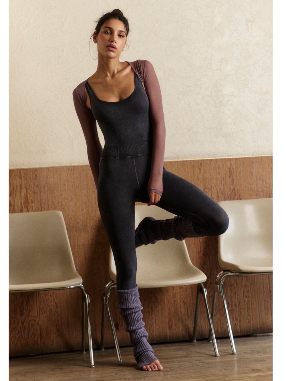 Free People Movement Good Karma Onesie NWOT